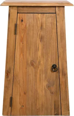 Obrázek produktu pro vidaXL Koupelnová nástěnná skříňka z masivního dřeva borovice 42x23x70 cm