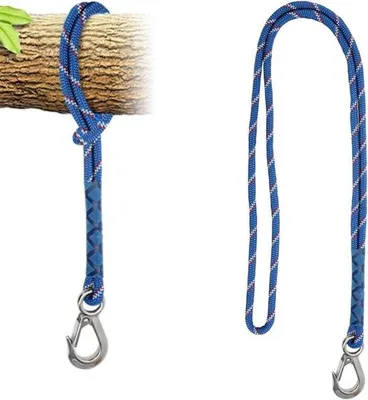 Immagine prodotto di Corda per amaca da 100 cm con moschettone Corda per amaca da 100 cm per altalene e amache