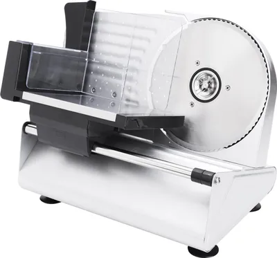 Produktbild von 150W Elektrischer Fleischschneider Gemüse Käse Lebensmittel Schneidemaschine Küchenzubehör
