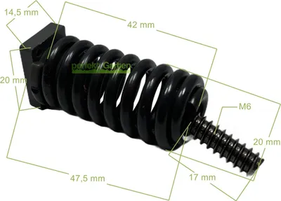 Produktbild von Vibrationsdämpfer Feder für Husqvarna 346 350 351 353 357 359 455 460 5038541-01
