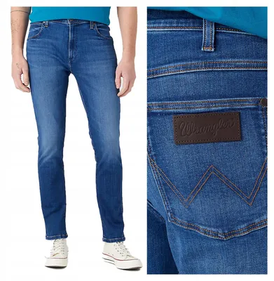 Produktbild von Wrangler | LARSTON W30 L32 Herren-Jeans Slim Fit