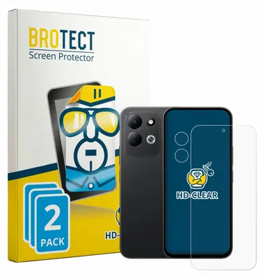 Produktbild von 2x Für Xiaomi Redmi 17 5G (Display+Kamera) Schutzfolie BROTECT Displayschutz Display Schutz Folie Klar Transparent