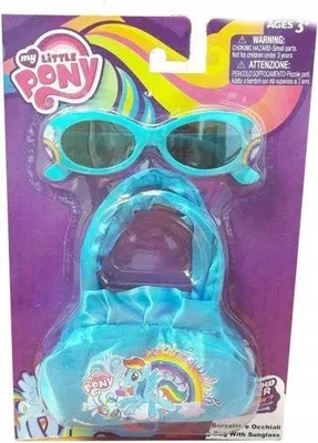Produktbild von My Little Pony Geldbörse und Brille Set Hasbro