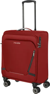 Zdjęcie produktu dla Walizka podróżna Travelite Jetpack Max 4, czerwona, rozmiar kabinowy