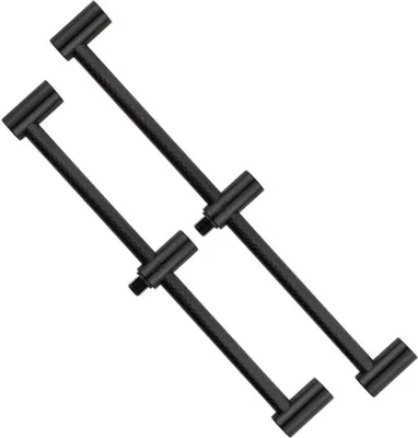 Produktbild von Fox Black Label Carbon 3 Rod Buzz bars (220-250mm) - Rutenhalter