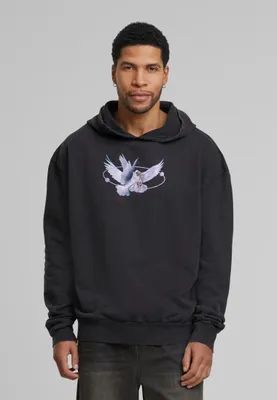 Produktbild von Urban Classics Herren-Kapuzenpullover mit Kapuze Transstion schwarz XXL