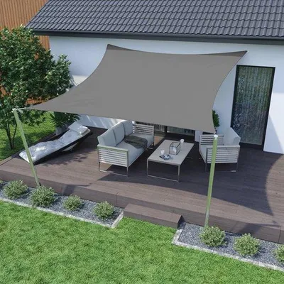 Productafbeelding van Famanu zonnescherm, 2x3 meter - Waterdichte schaduwdoek met UV-bescherming voor tuin, balkon en camping