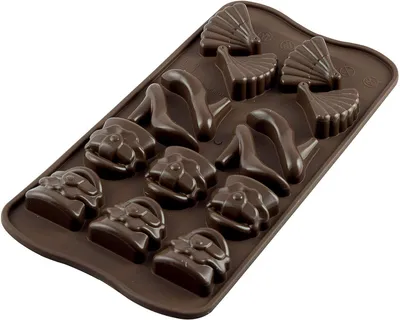 Produktbild von Silikomart Pralinenform Schokoform Fashion