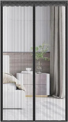 Obrázek produktu pro Magnetická síť proti hmyzu bez vrtání, 120 x 220 cm, na dveře