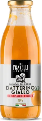 Immagine prodotto di Gelbes Datterinipüree 500 gr. - Tre Fratelli