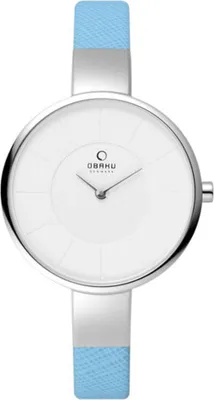 Imagen del producto de Reloj Obaku para mujer, color azul, modelo Obaku-V149LCIRL