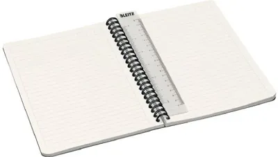 Produktbild von LEITZ Collegeblock Office PP A5 liniert grau Office mit Spiralbin