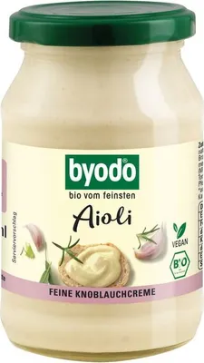 Produktbild von byodo Byodo Aioli - - 250ml x 6 - 6er Pack VPE
