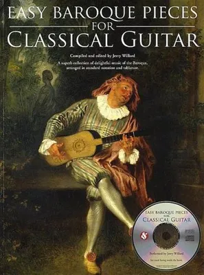 Productafbeelding van Easy Baroque Pieces for Classical Guitar (Book/Online Audio)