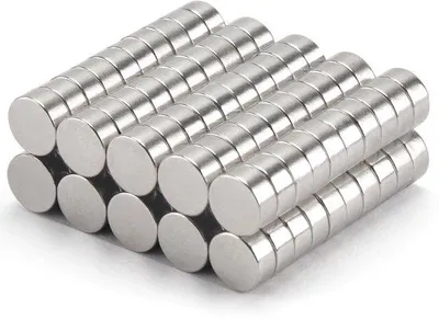 Produktbild von Kleine starke Magneten 6x3mm, 100 Stück, für Magnetborden
