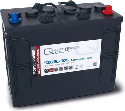 Produktbild von Ersatzakku 1x 12V 105Ah passend Haulotte Star 6, Quickup 7-9, Quickup 11-14