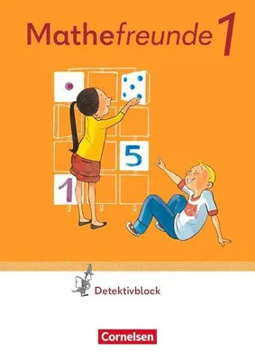 Obrázek produktu pro Mathefreunde 1. Schuljahr. Detektivblock mit Aufgaben zum Fordern