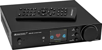 Image de OMNITRONIC DRS-95 Internetradio mit DAB+ und Bluetooth