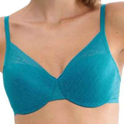 Produktbild von Triumph Signature Sheer, Weicher Becher, Blau, Bügel, Muster, Arizona Blue, Weiblich