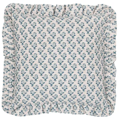 Produktbild von Kissenhülle bedruckt, Rüschen, 45x45 cm, für das Wohnzimmer