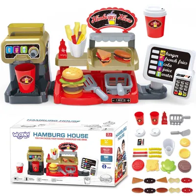 Immagine prodotto di WOOPIE Registratore di cassa per fast food XXL + distributore di bevande