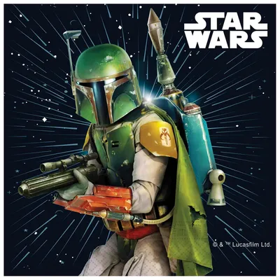 Produktbild von Star Wars Galaxy 20 Servietten