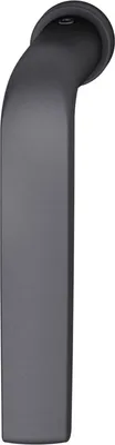 Produktbild von FSB Fenstergriff 341076 - Griff auf runder kleiner Rosette, Aluminium schwarz matt