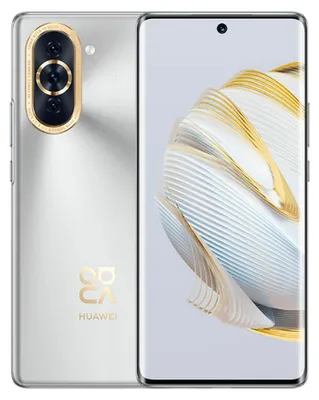 Produktbild von Huawei Nova 10, 16,9 cm (6.67"), 2400 x 1080 Pixel, 8 GB, 128 GB, 50 MP, Silber