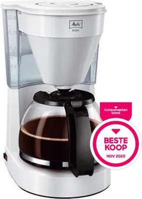 Image de Melitta ménage 1023-01 wh Melitta cafetière "EASY II", blanc