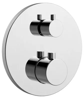 Produktbild von Thermostat-Unterputz Duscharmatur, inkl. Grundkörper, 2 Wege, Chrom