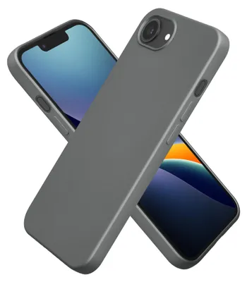 Produktbild von kwmobile Handyhülle für Apple iPhone 17e / iPhone 16e Hülle - TPU Case - Kabelloses Laden - Schutzhülle Cover in Metallic Grau