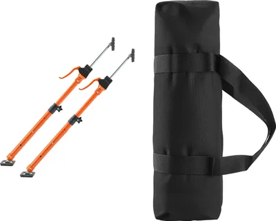 Obrázek produktu pro SucceBuy jednoruční podpěra, 2x, stropní podpěra 64,5-115 cm, teleskopická ocelová podpěra, montážní podpěra s nosností až 100 kg pro instalaci skříní, zvedání sádrokartonových desek a jako nákladní tyče