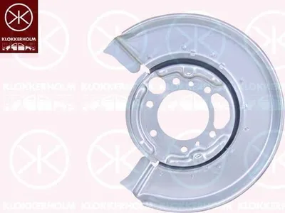 Produktbild von KLOKKERHOLM Spritzblech Bremsscheibe passend für MERCEDES-BENZ G-Klasse SUV (W463) Hinten Rechts 3546878 Ankerblech