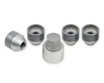 Obrázok produktu pre Bezpečnostné poistné matice M12x1,25, otvorené, kľúč 21 mm, SICUSTAR EN215GM21, NISSAN, SUBARU