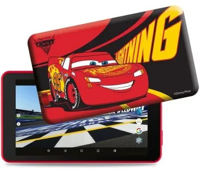 Immagine prodotto di tablet eSTAR HERO con cover protettiva in silicone Disney Cars
