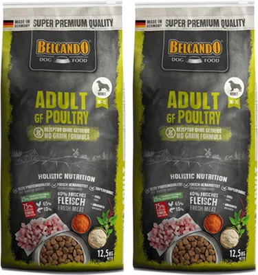 Produktbild von Belcando Adult GF Poultry 2 x 12,5 kg