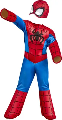 Produktbild von Spider-Man - "Deluxe" Kostüm - Jungen BN5430 (104) (Rot/Blau)