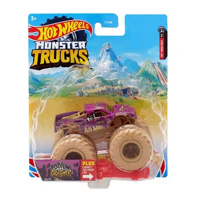 Produktbild von Hot Wheels Monster Trucks Podium Crasher 1:64 Auto