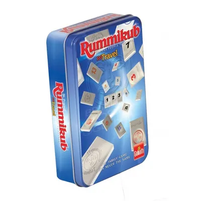 Zdjęcie produktu dla Goliath Rummikub The Original Travel Tour Edition (Tin), Gra planszowa, Płytka, 6 lat(a)