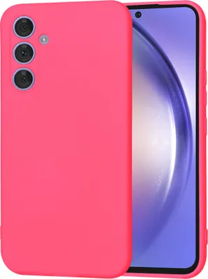 Produktbild von Techsuit Soft Flex Back Cover Hülle für Samsung Galaxy A54 - Heißes Rosa