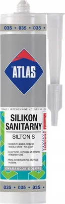 Produktbild von Atlas Silton S Flexibles Sanitärsilikon grau 280 ml