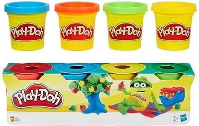 Produktbild von Play-Doh Schulknete Mini 4 Pack 23241EU4