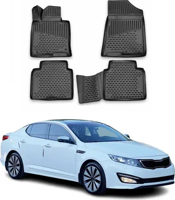 Zdjęcie produktu dla 2014-2016 Kia Optima dywaniki podłogowe TPE czarne 4 szt