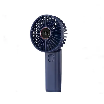 Produktbild von Mini Ventilator Handventilator 3600mAh USB Tischventilator 6 Geschwindigkeiten, Faltbar Tragbar Fan mit Powerbank Blau