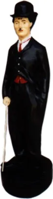 Image de Statue de Charlie Chaplin Sculpture Figurines Sculptures Décoration Déco 5329 Nouveau