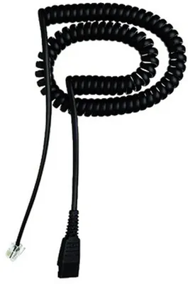 Produktbild von JABRA Anschlusskabel QD (2m, spiral)