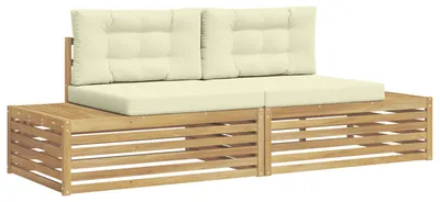 Produktbild von vidaXL Outdoor-Sofagarnitur 3 Stück