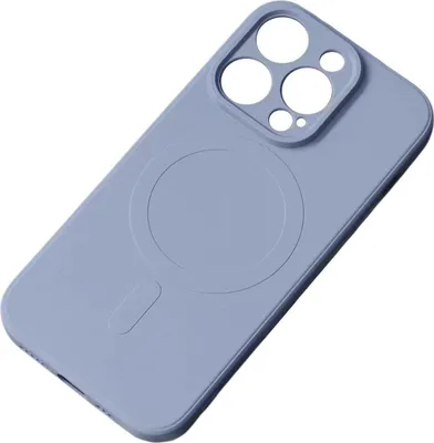 Image de Housse en silicone avec MagSafe pour Samsung Galaxy A26 5G - Gris