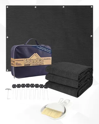 Produktbild von FoundGo Zeltteppich mit Ösen - Campingteppich für Außen
