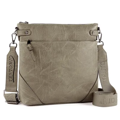 Produktbild von Damen Umhängetasche, Mittelgroß Handtasche Damen mit RFID-Blockierung, Schultertasche Crossbody Bag mit Verstellbar Abnehmbar Breiter Gurt